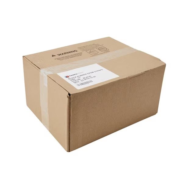 Black Rubber EPDM Tarp Straps - 10